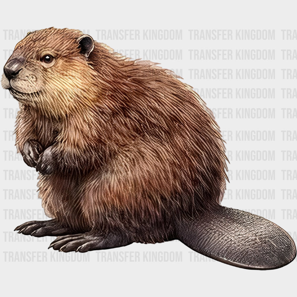 American Beaver - Animals DTF Transfers