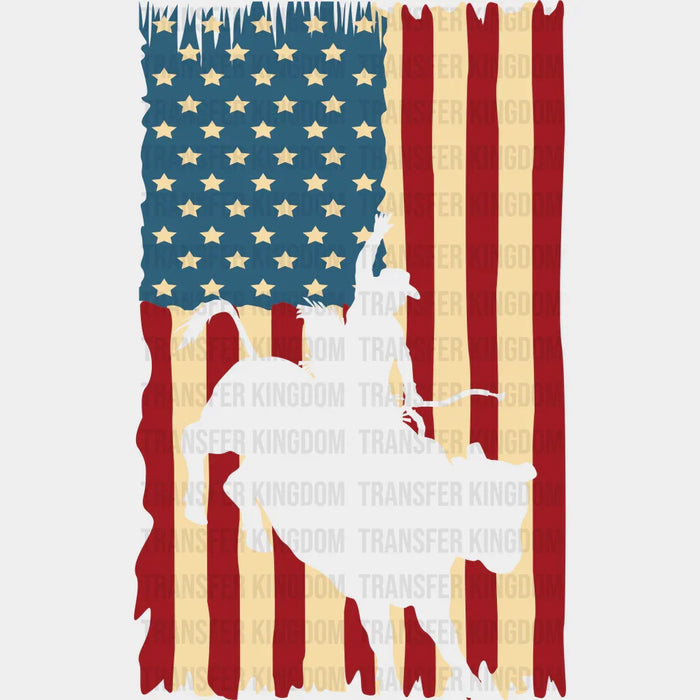 American Flag  Design - Rodeo DTF Transfers