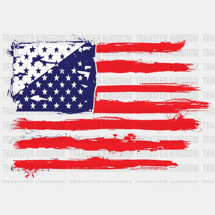 American Flag - DTF Heat Transfer