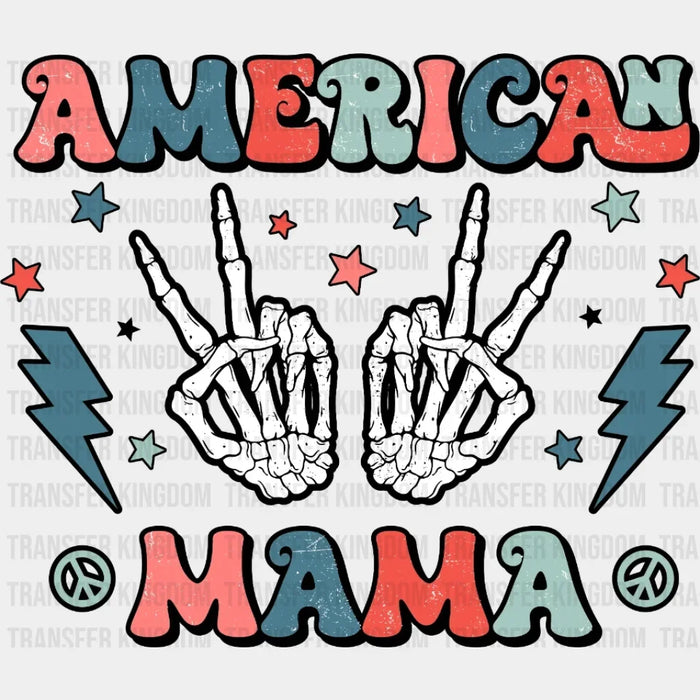 American Mama - 4th Of July DTF Heat Transfer