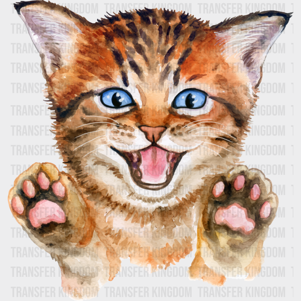 Angry Cat - Cats DTF Transfer