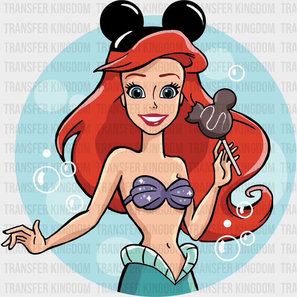 Ariel Disney Dtf Transfer