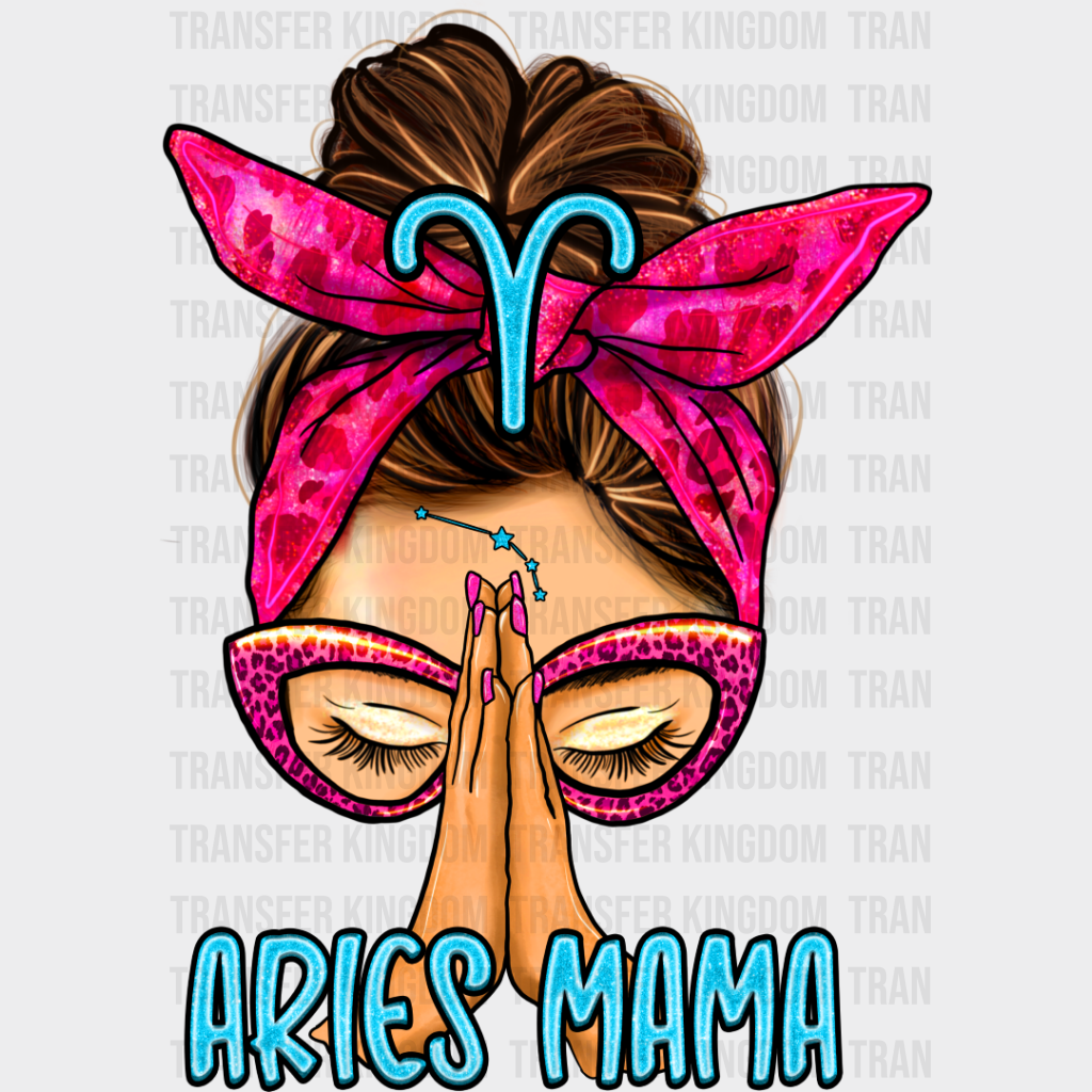 Aries Mama - Zodiac & Horoscopes Dtf Heat Transfer