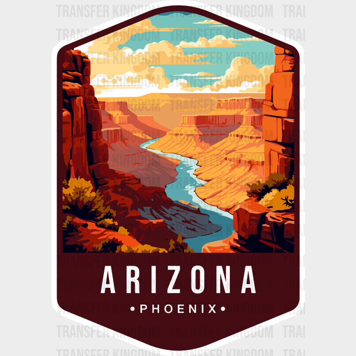Arizona Phoenix - States & Cities DTF Transfer