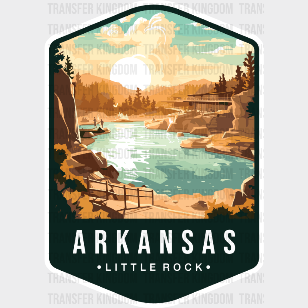 Arkansas Little Rock - States & Cities DTF Transfer