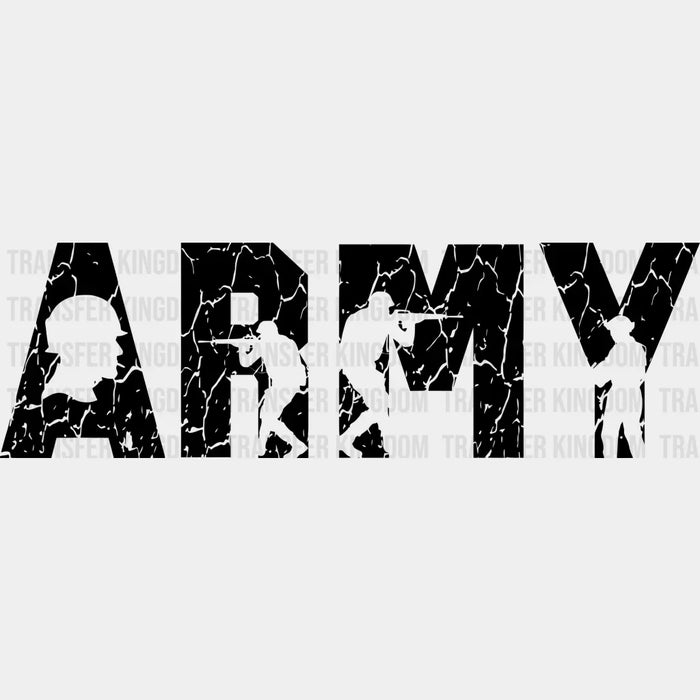 Army Dark Design - Army DTF Transfer
