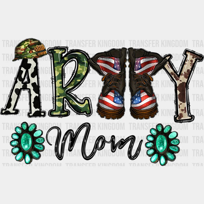Army Mom - Military DTF Heat Transfer