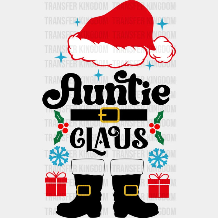 Auntie Claus - Christmas DTF Transfer