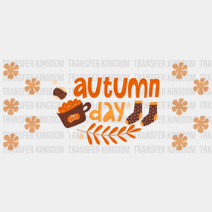 Autumn Day - Seasons Cup Wrap UV Sticker Permanent UV DTF Decal