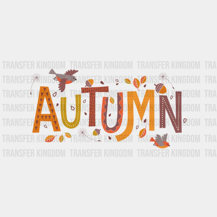 Autumn - Seasons Cup Wrap UV Sticker Permanent UV DTF Decal