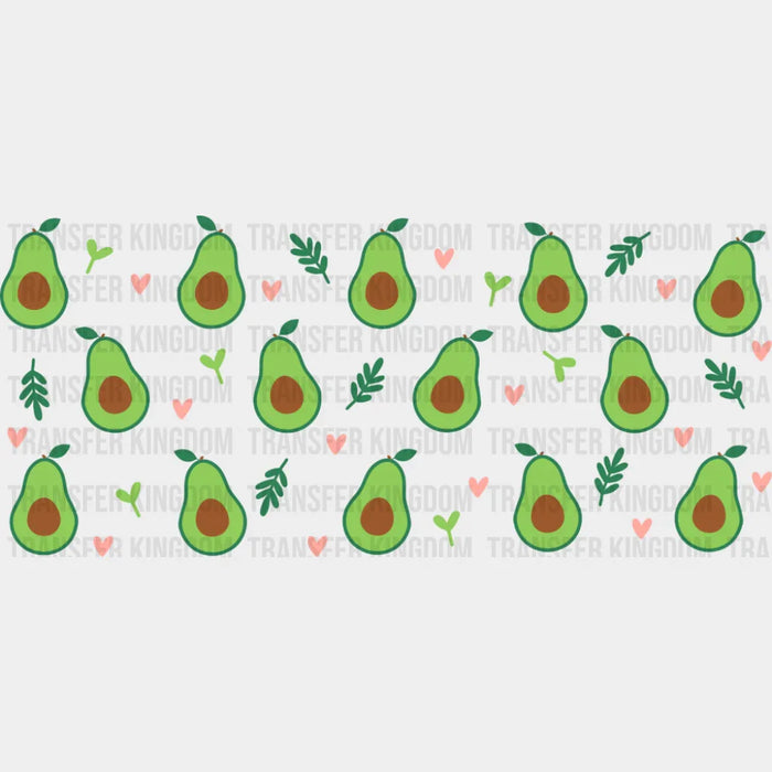 Avocados - General Cup Wrap UV Sticker Permanent UV DTF Decal