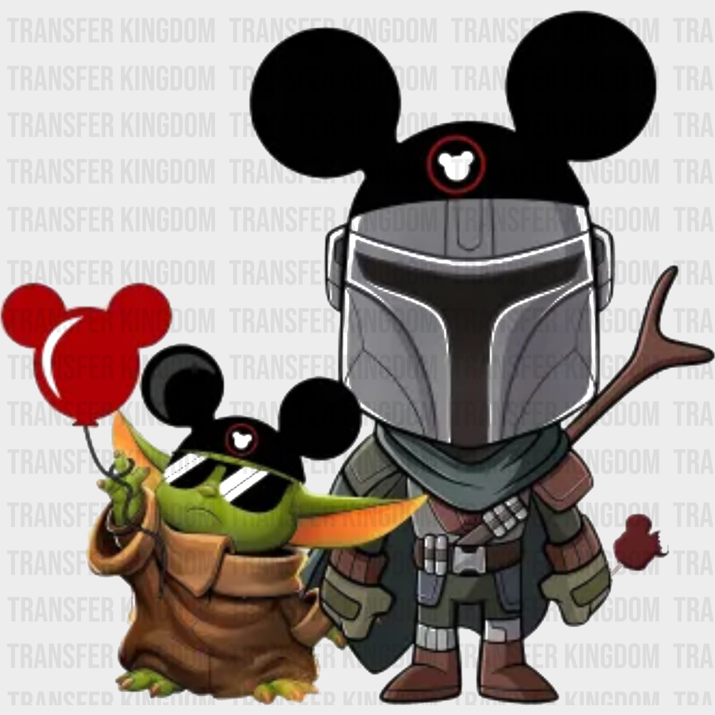 Baby Yoda The Mandalorian Disney Dtf Transfer