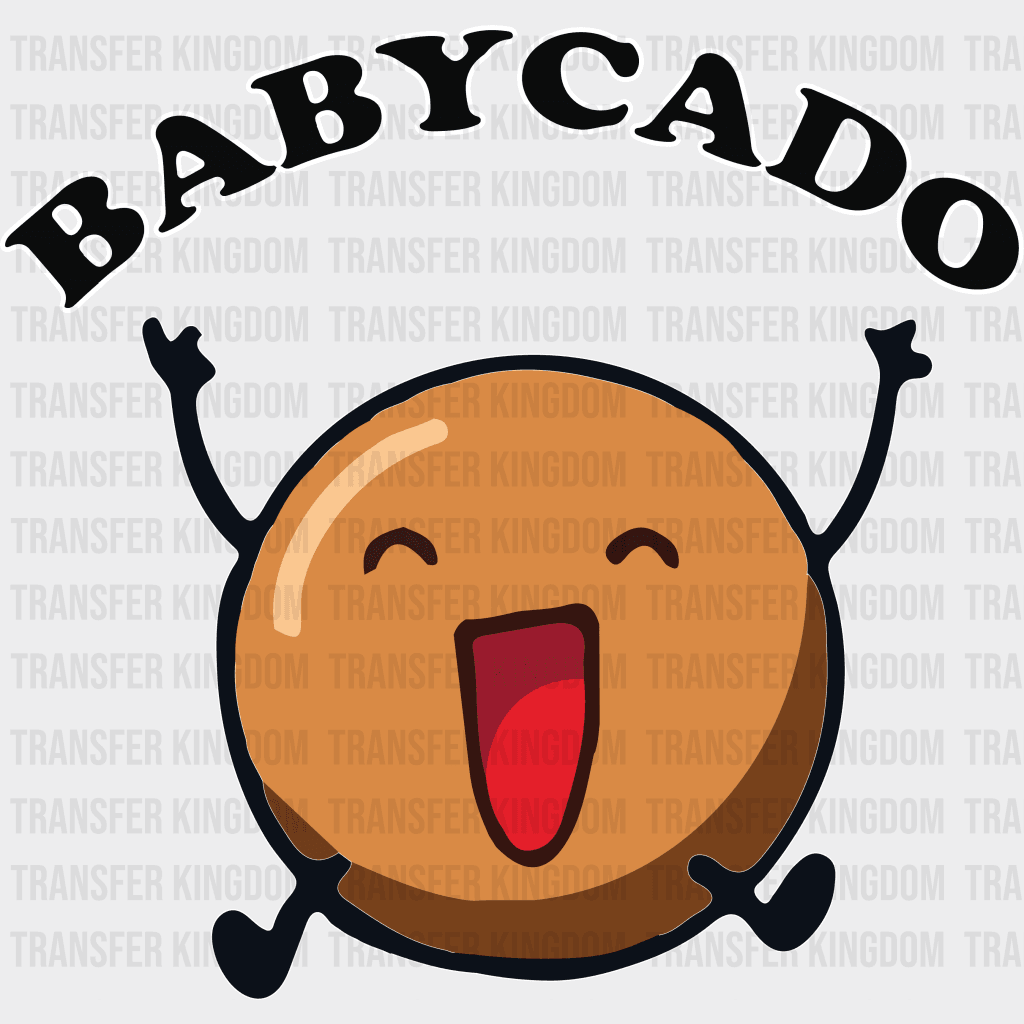 Babycado - Mamacado Papacado Design Dtf Heat Transfer Unisex S & M ( 10 ) / Babbycado See Imaging