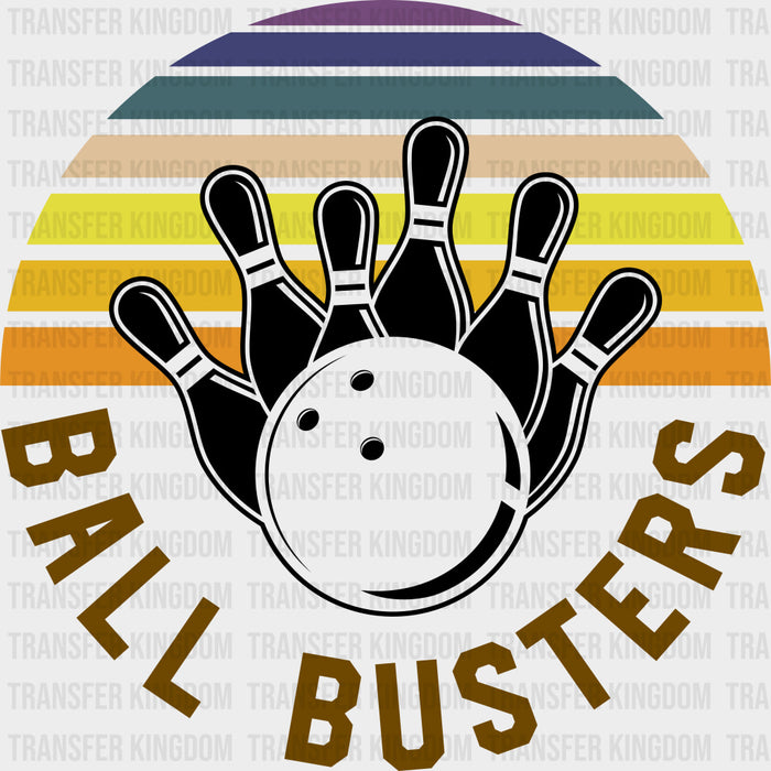 Ball Busters - Bowling DTF Transfers