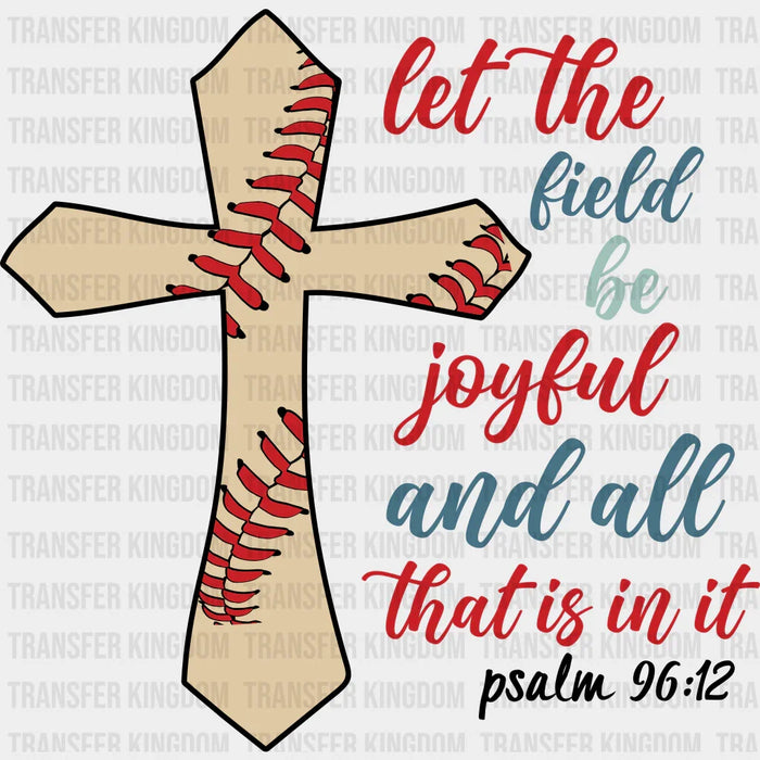 Baseball Jesus DTF Transfer