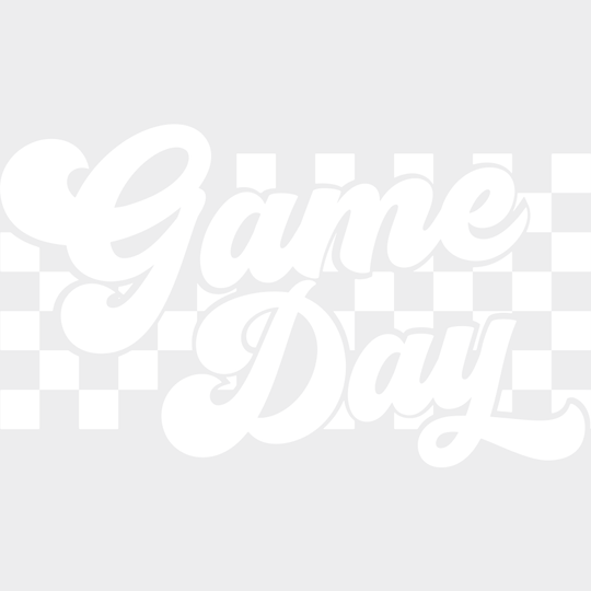 Basic Gameday Design - Dtf Heat Transfer Unisex S & M (10’’) / Light Color (See Imaging)