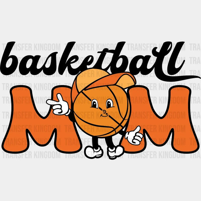 Basketball Ball Mom DTF Transfer