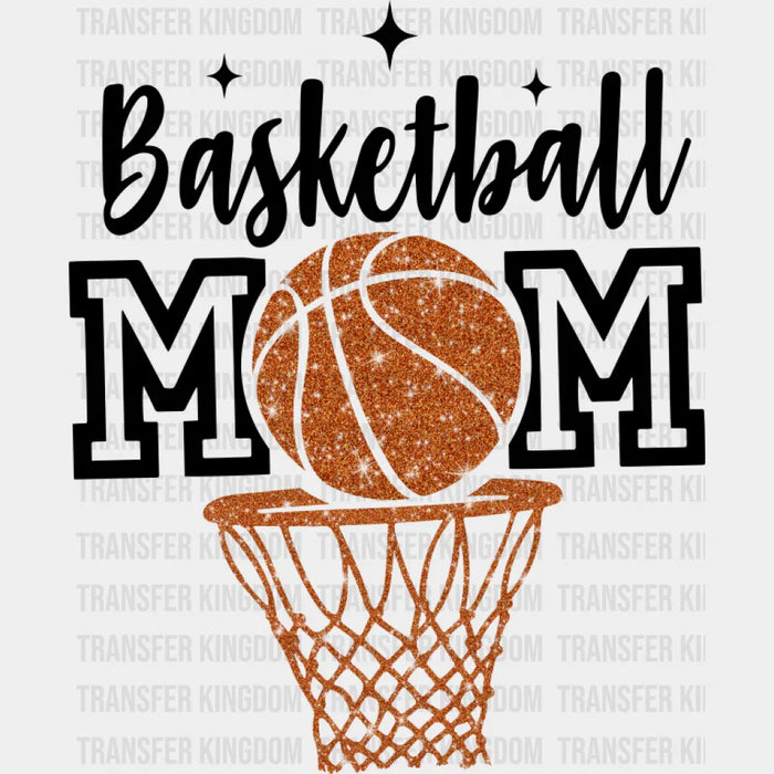 Basketball Mom Hoop Basketball Design - Basketball DTF Transfer