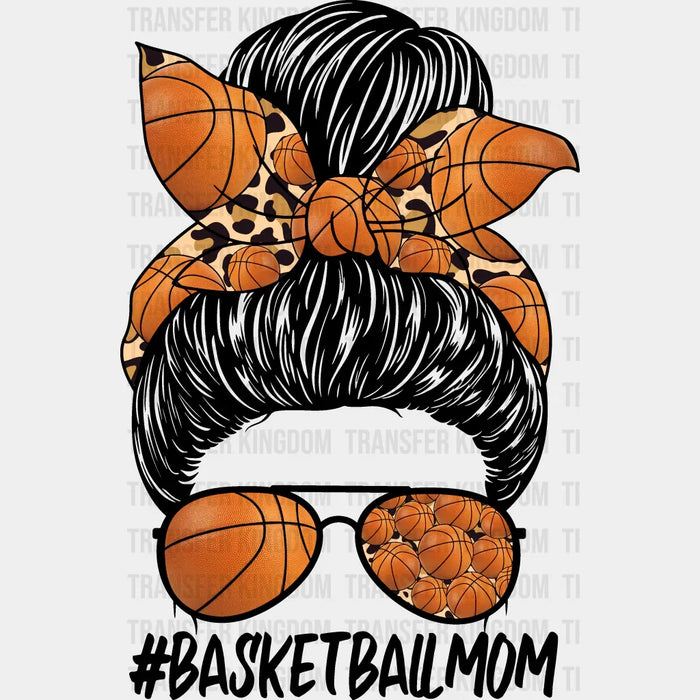 #Basketballmom Sunglasses Design - Basketball DTF Heat Transfer