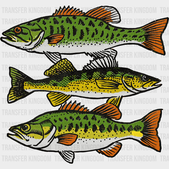 Bass - Fishing DTF Transfers