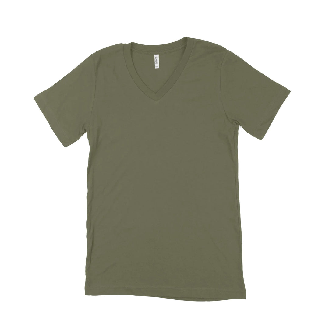 Custom Bella + Canvas Adult V-Neck T-Shirt 3005