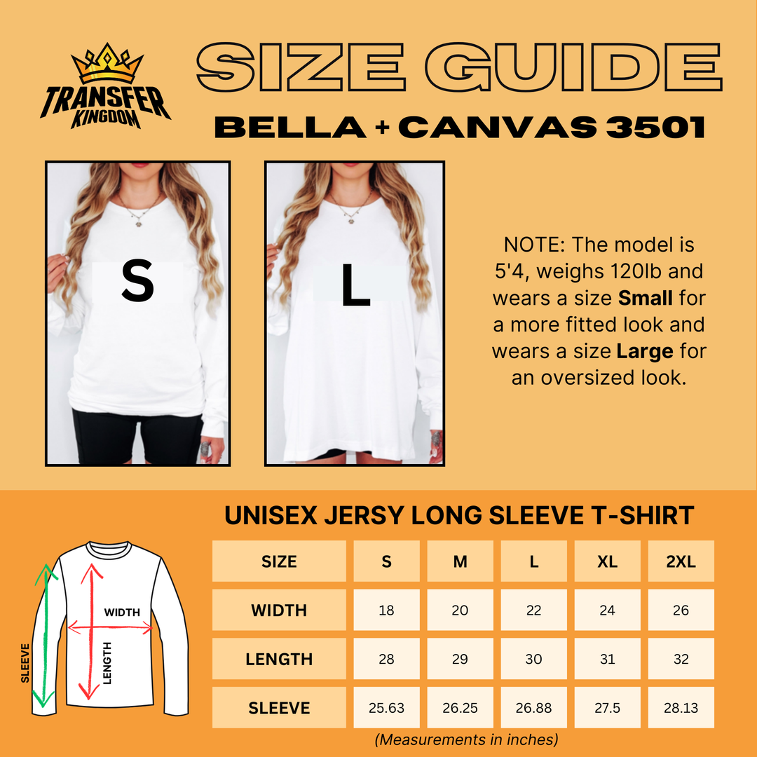 Bella + Canvas Heather Adult Long Sleeve T-Shirt