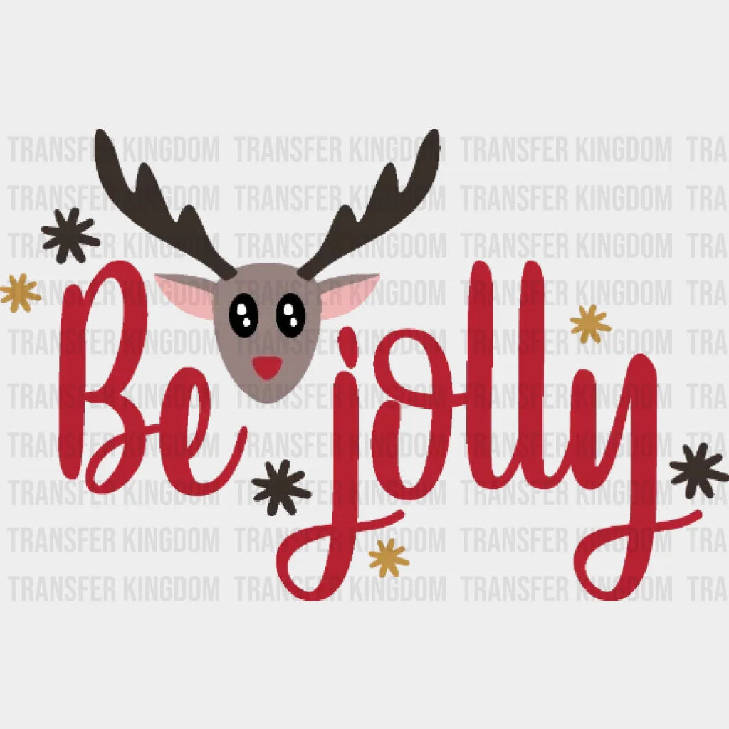 Be Jolly Grinch Design Christmas Dtf Heat Transfer