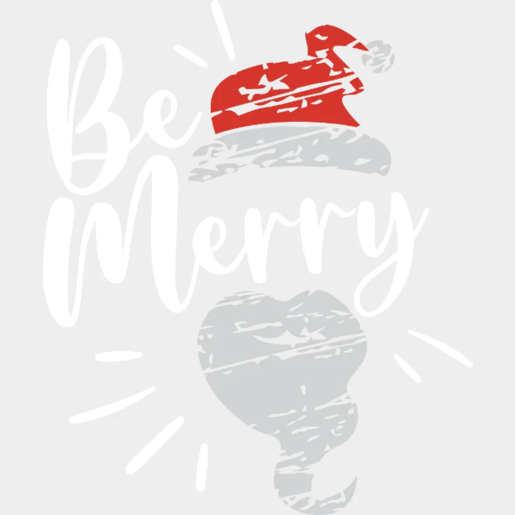 Be Merry Christmas Design - Dtf Heat Transfer