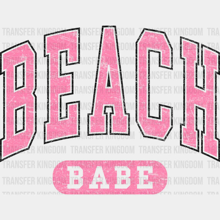 Beach Babe Design  - Summer DTF Transfer