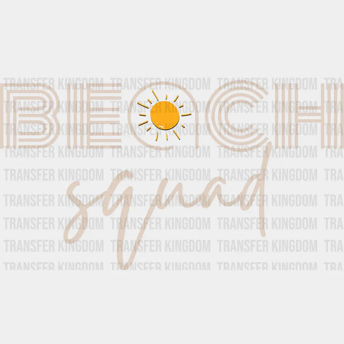 Beach Squad - Summer DTF Transfer