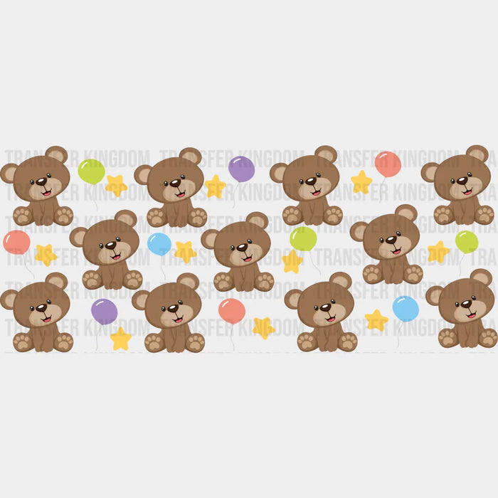 Bears UV DTF Transfer Cup Wrap UV DTF Sticker