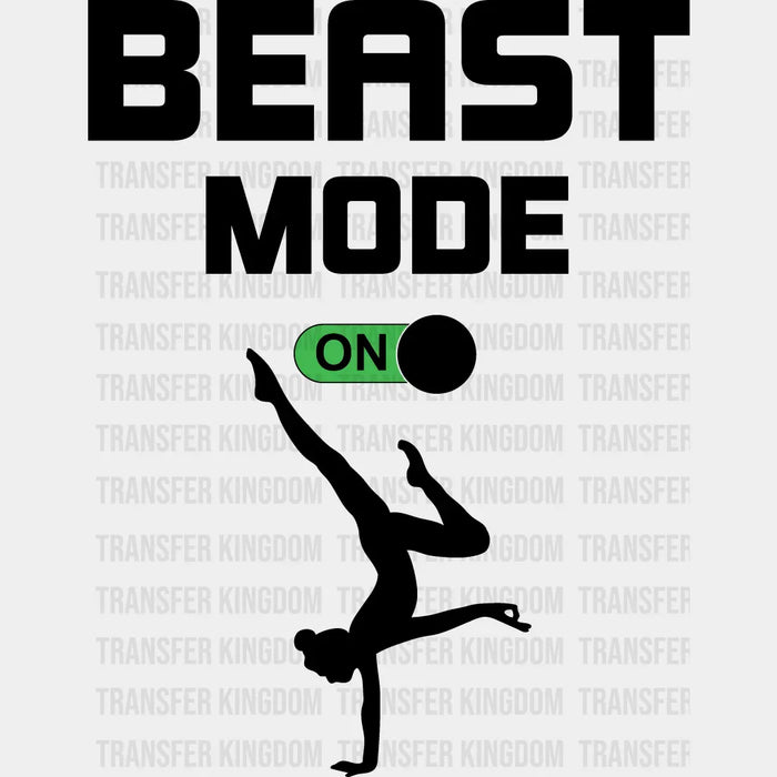 Beast Mode - Yoga DTF Heat Transfer