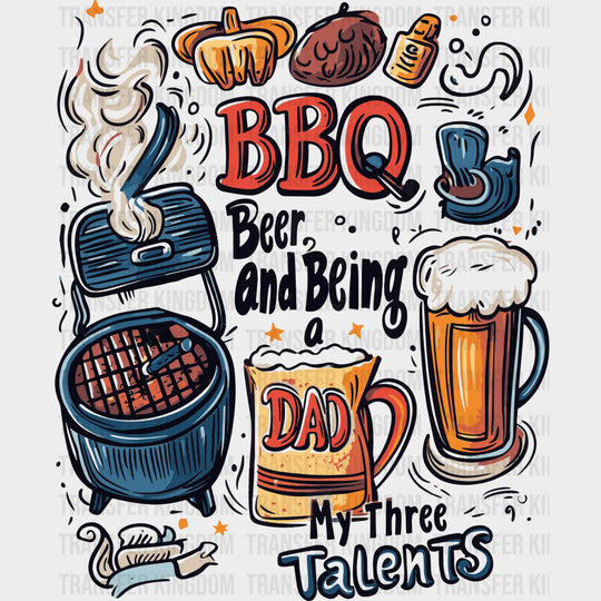 Beer And Being Dad - BBQ DTF Transfers transfer-kingdom