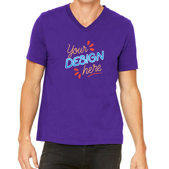 Bella + Canvas Adult V-Neck T-Shirt