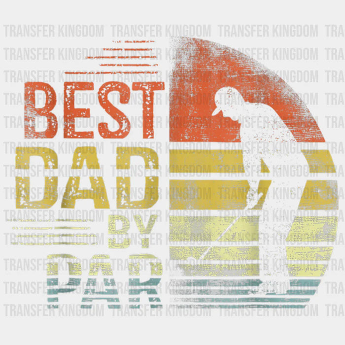 Best Dad By Par Golf Lover Design - Father's Day DTF heat transfer