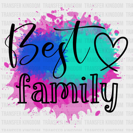 Best Family Watercolor - Family DTF Transfers transfer-kingdom Dark Color Design (See Imaging)