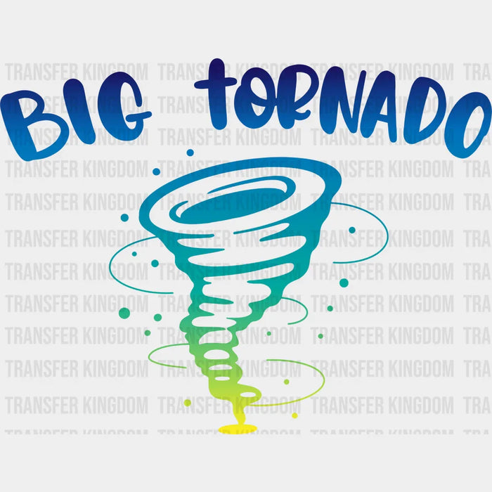 Big Tornado Design - Family Group Design - DTF heat transfer