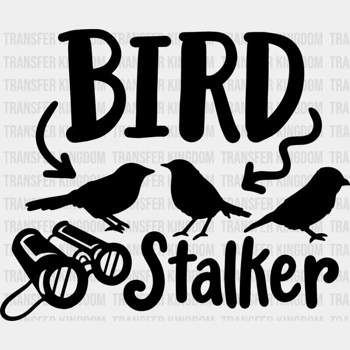 Bird Stalker - Birds Iron On DTF Transfer