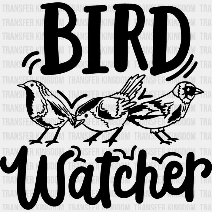 Bird Watcher Design - Birds Iron On DTF Transfer