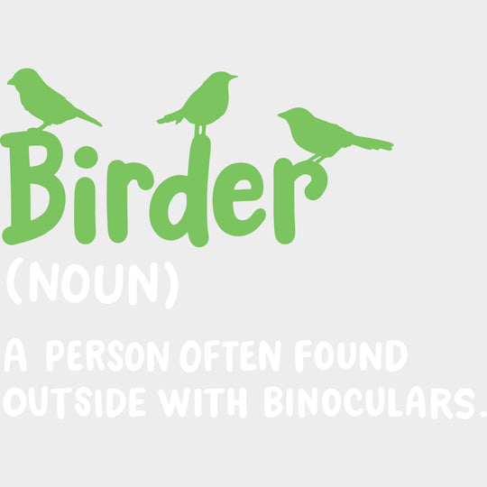 Birder - Birds DTF Transfers transfer-kingdom Light Color Design (See Imaging)