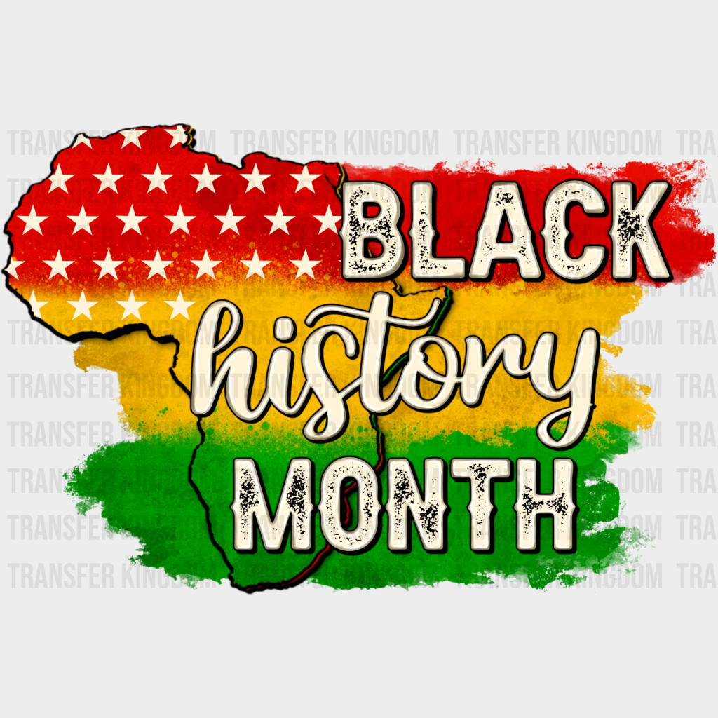 Black History Month Africa Design - Blm Dtf Transfer