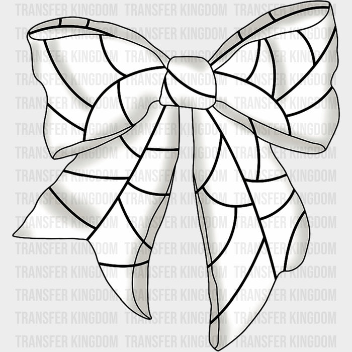 Black & White Ribbon - Volleyball DTF Transfers