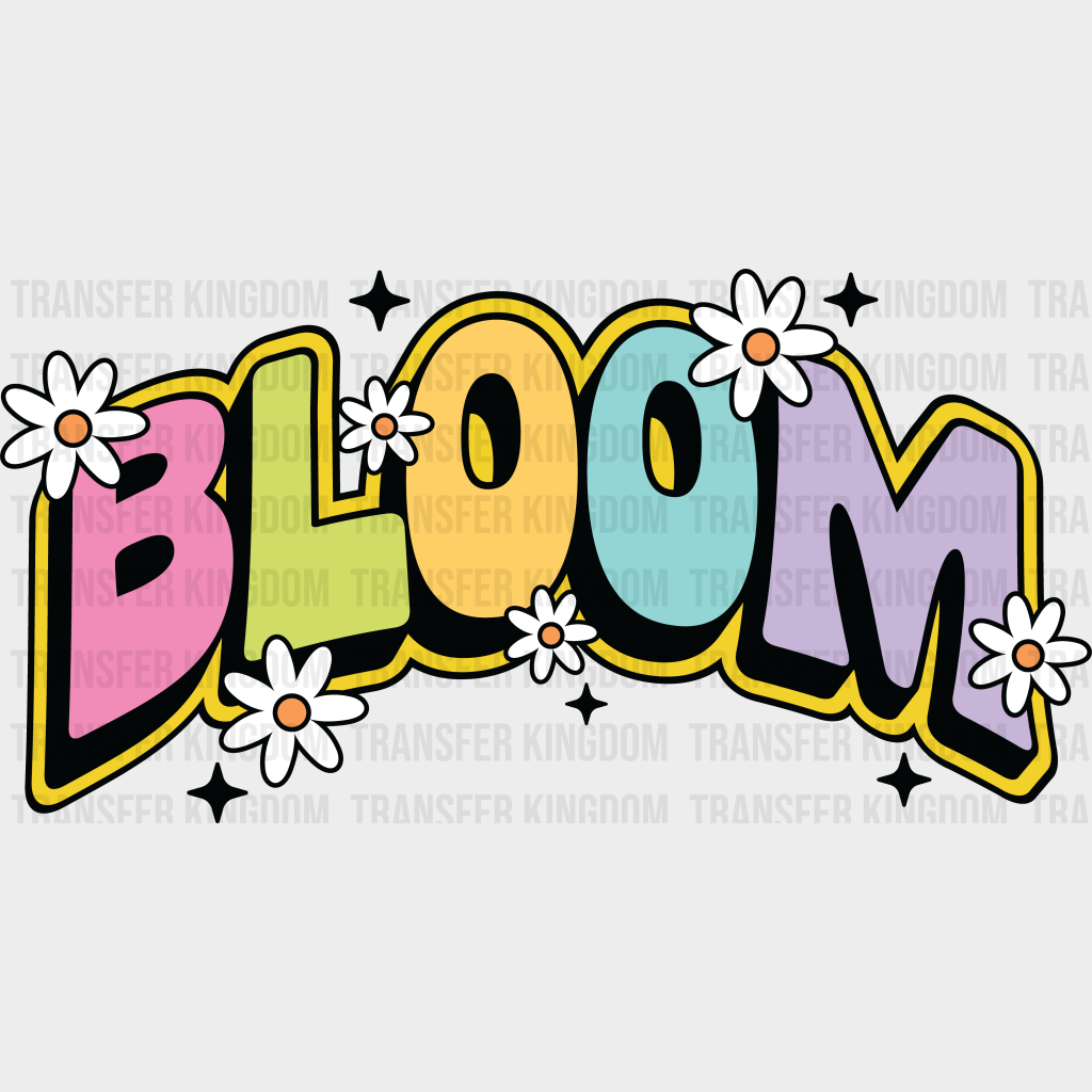 Bloom - Spring Dtf Heat Transfer