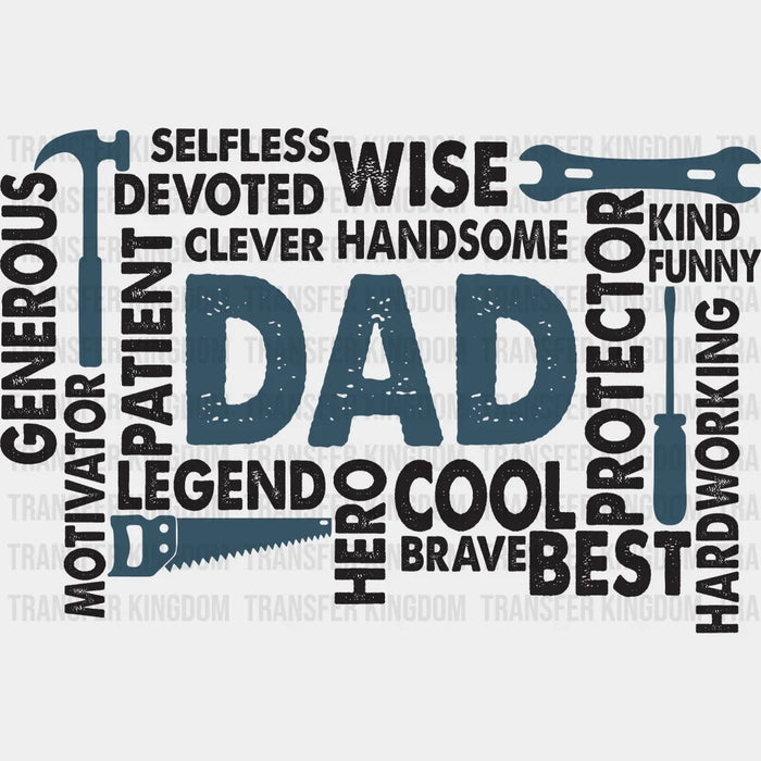 Blue DAD Design - DTF heat transfer