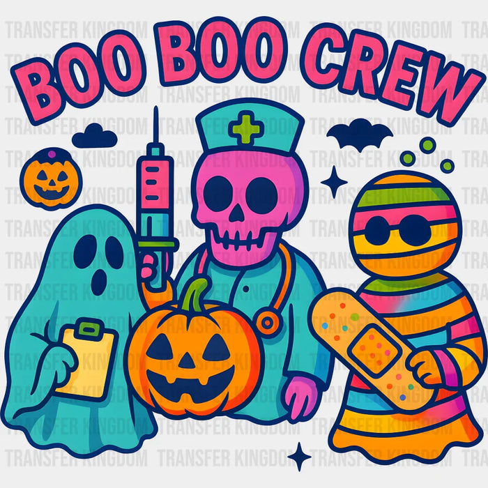 Boo Boo Crew Nurse - Halloween DTF Transfer