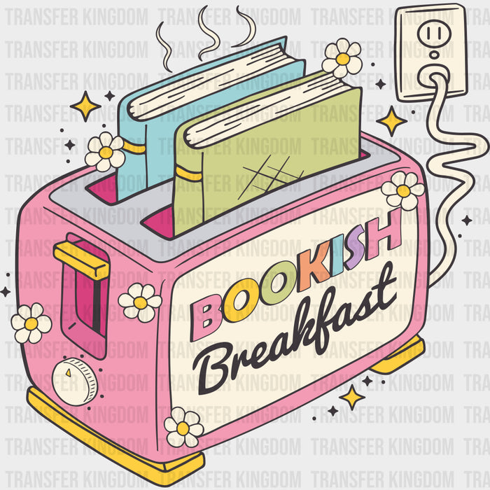 Bookish Breakfast - Reading DTF Transfers