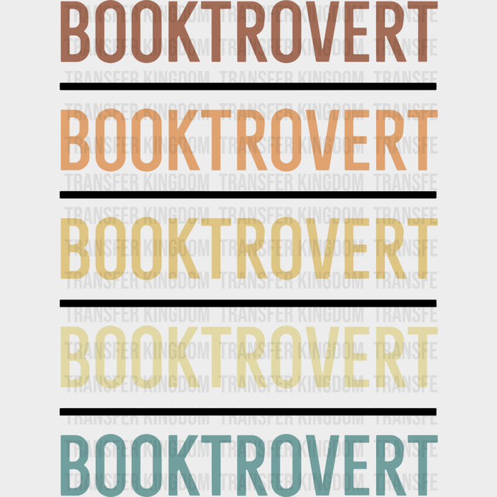 Booktrovert - Librarian DTF Transfers