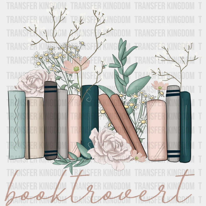 Booktrovert - Reading DTF Heat Transfer
