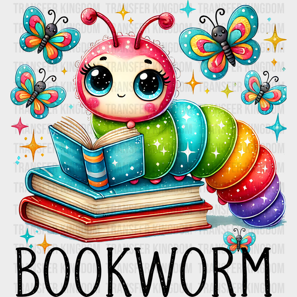 Bookworm - Reading DTF Transfers