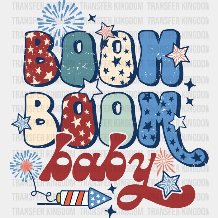 Boom Boom Baby DTF Transfer